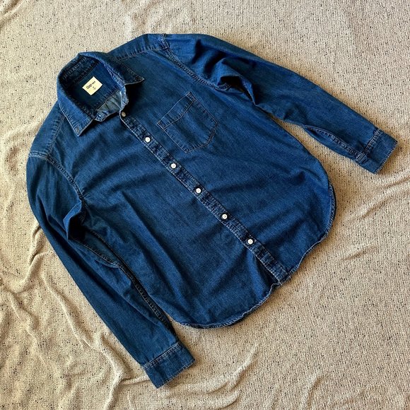 Gap Denim Shirt Medium Men - Picture 1 of 5